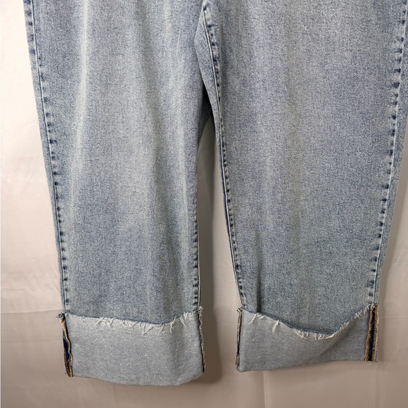 Ava‎ & Viv Button Fly Jeans 22 No Gap Waistband Stretch High Rise NWT - Picture 4 of 12